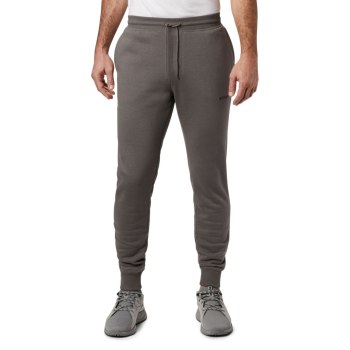 Columbia Logo Fleece Jogger Big, Pantalones Grises Oscuro Para Hombre | 021486-LVR